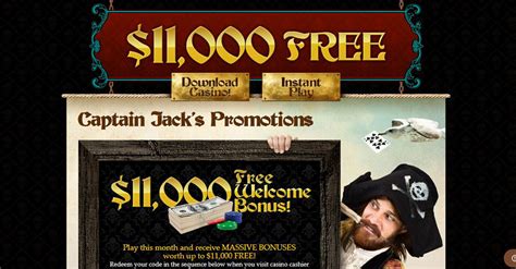 new captain jack casino no deposit bonus codes - Captain Jack Casino $25 Free Chips N